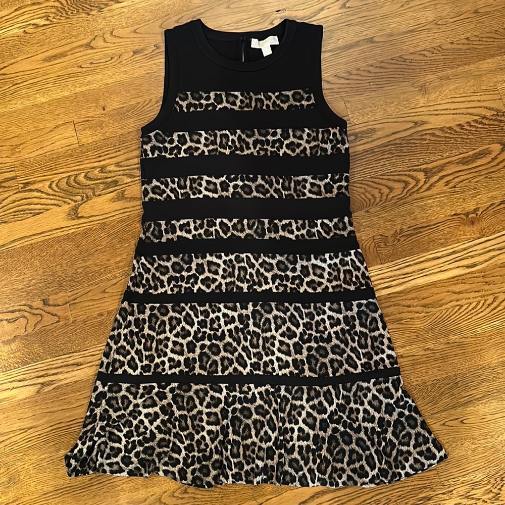 Michael Kors Leopard Print Dress size medium